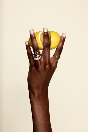 Verona Diamond Band | 18K Yellow Gold | Natasha Schweitzer
