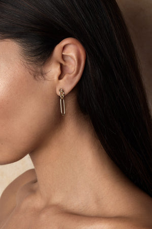Lennie Earrings | Silver | Natasha Schweitzer