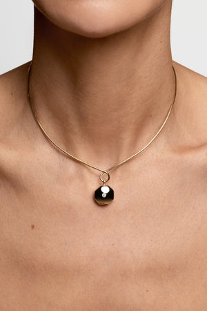 Omega Loop Necklace | Silver, Customise | Natasha Schweitzer