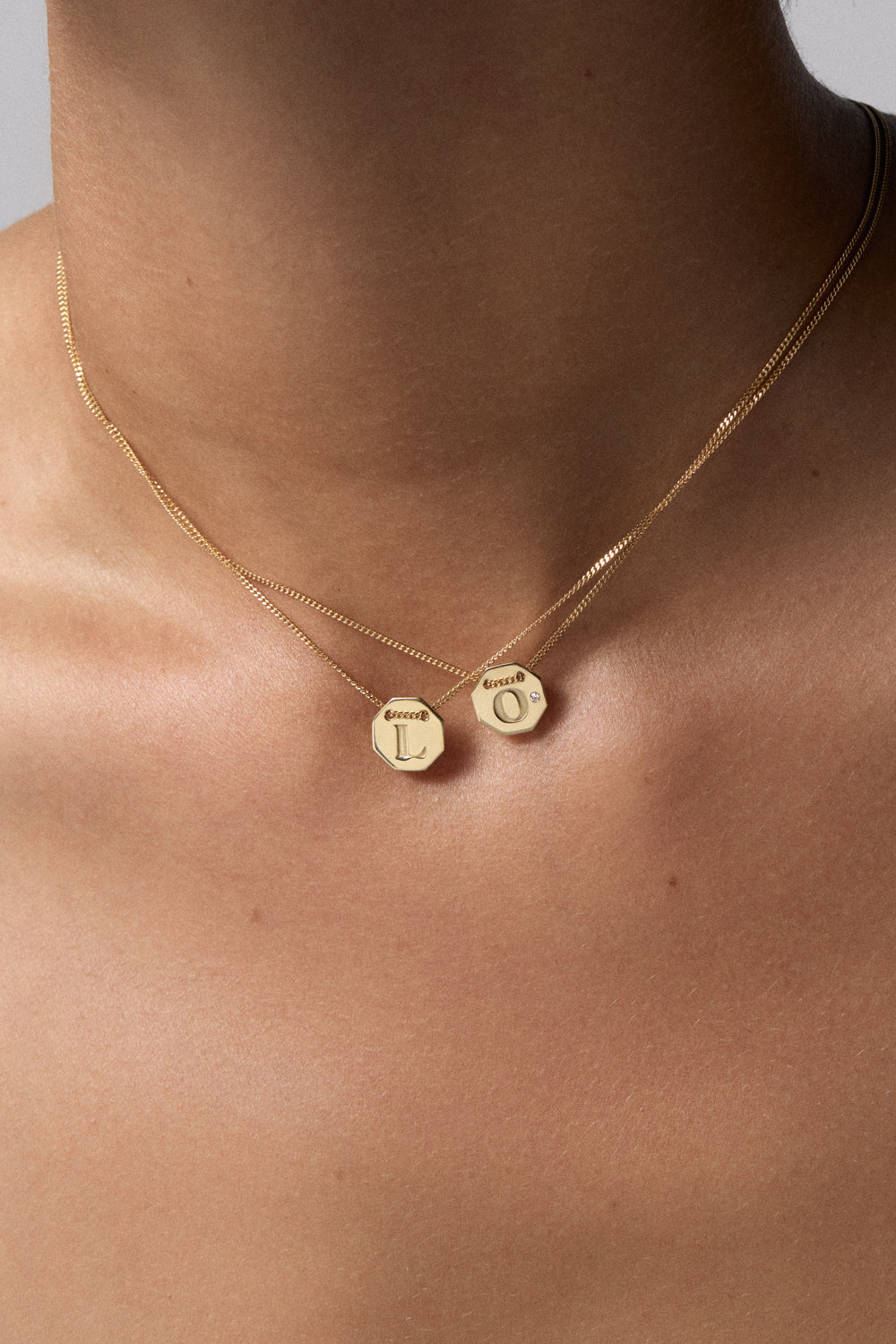 Letter Necklace | 9K Yellow Gold| Natasha Schweitzer