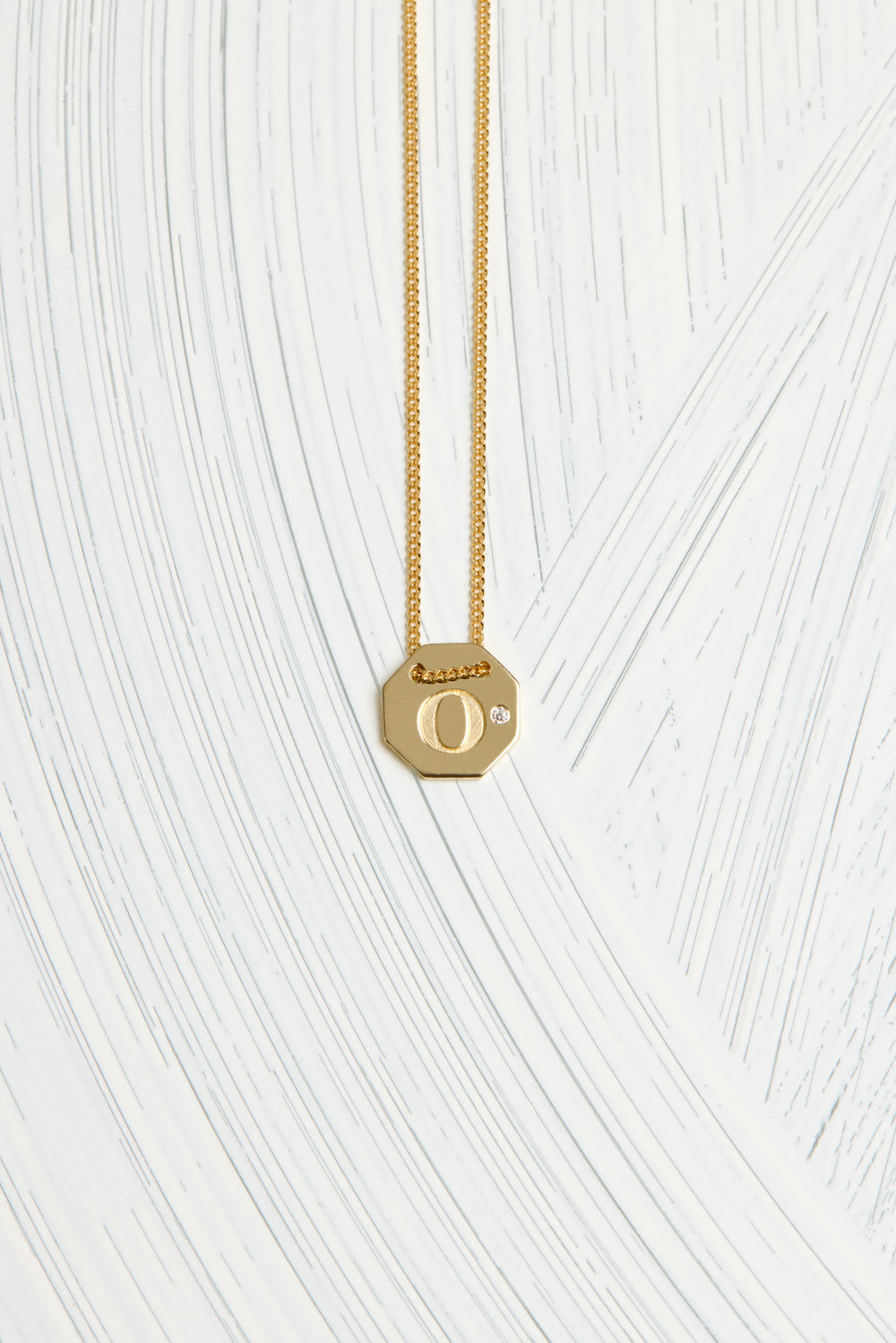 Letter Necklace | 9K Yellow Gold| Natasha Schweitzer