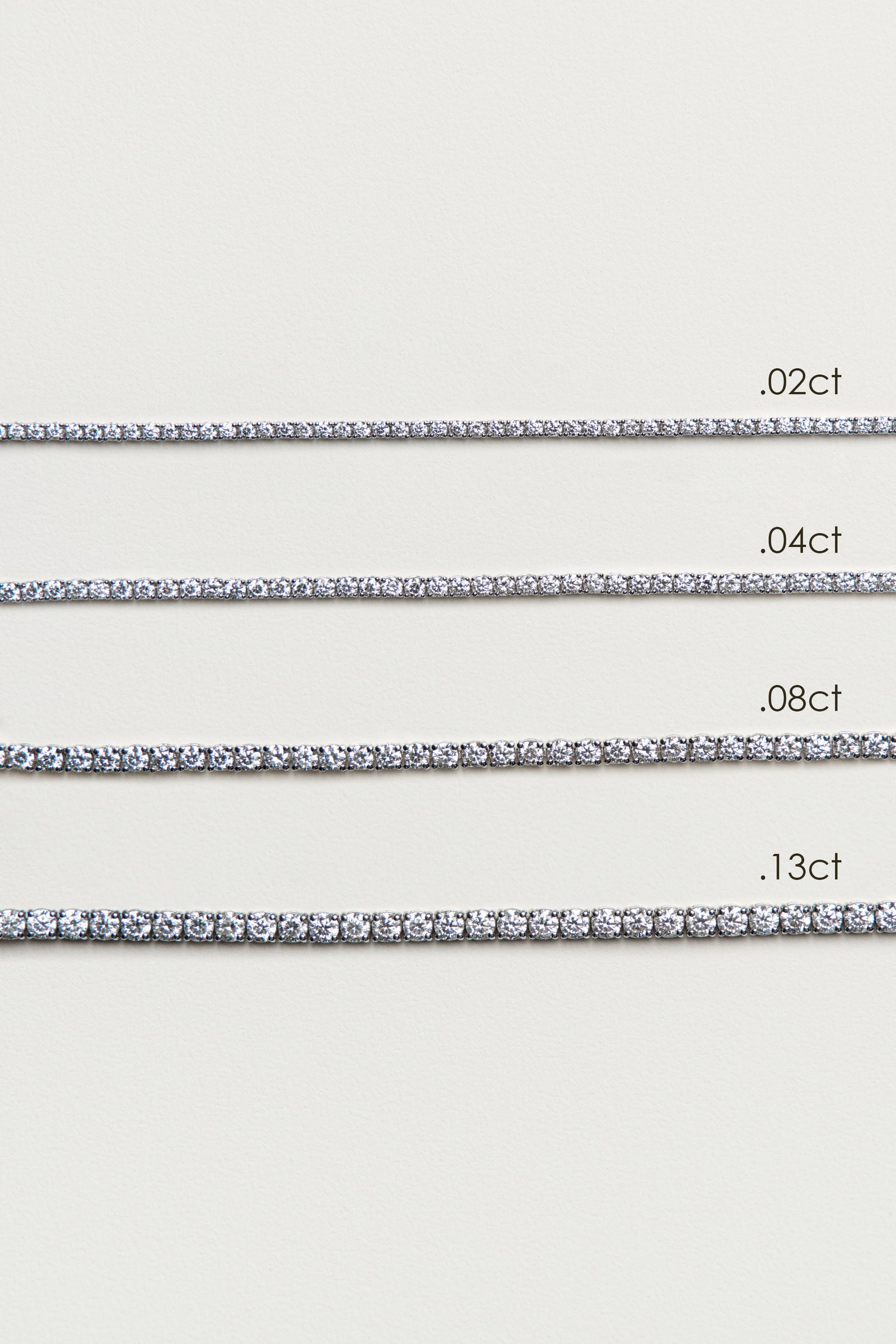 Tennis Bracelet 0.02ct | 18K Yellow Gold| Natasha Schweitzer