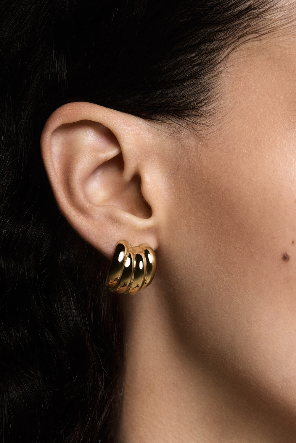 Jamie Earrings | Gold| Natasha Schweitzer