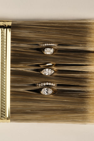 Insignia Band | 18K Yellow Gold | Natasha Schweitzer
