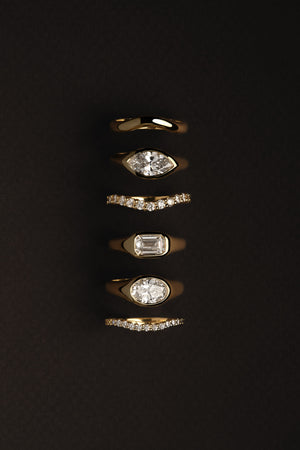Insignia Band | 18K Yellow Gold | Natasha Schweitzer