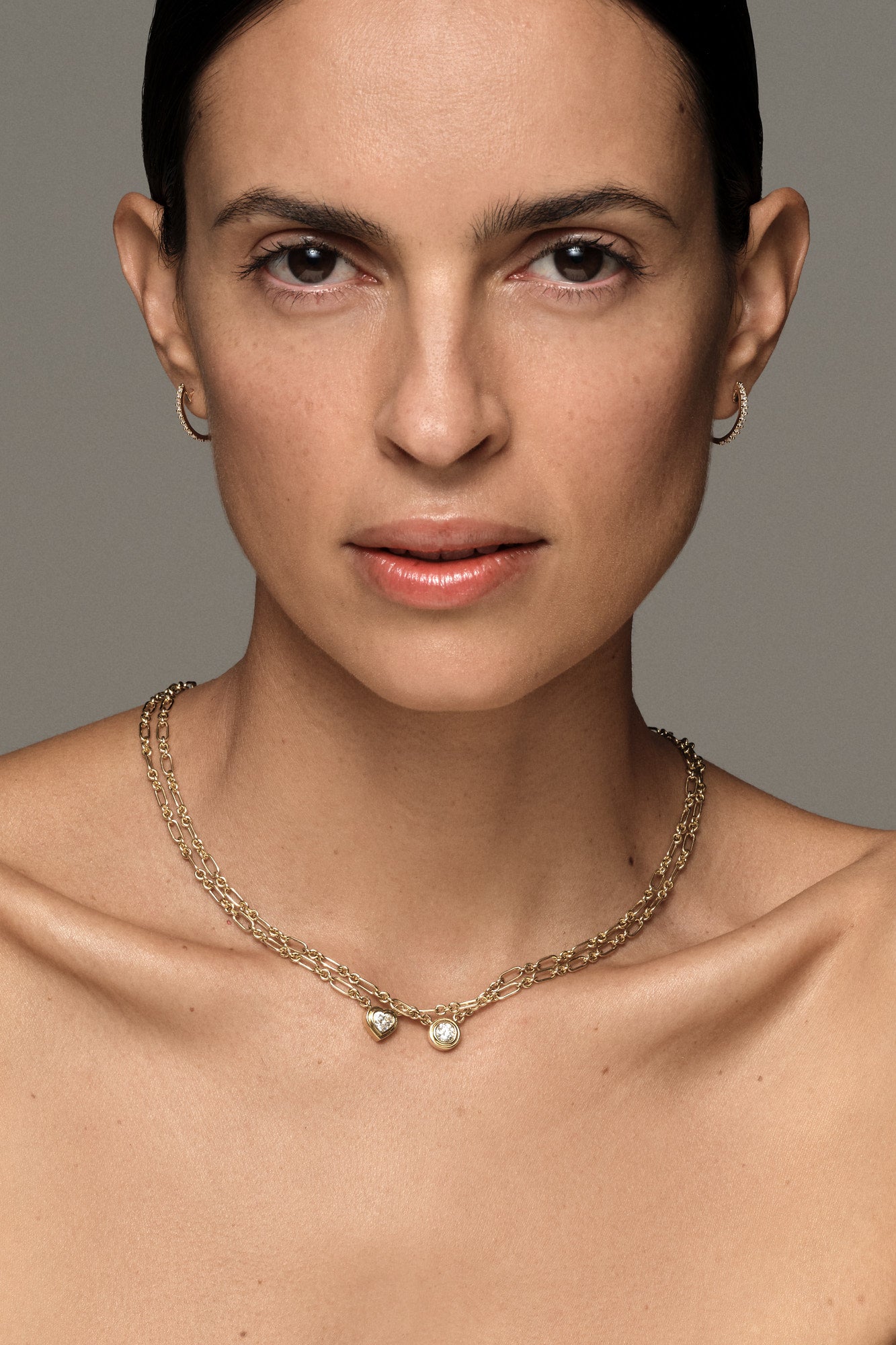 Small Lennox Necklace | Silver or White Gold| Natasha Schweitzer