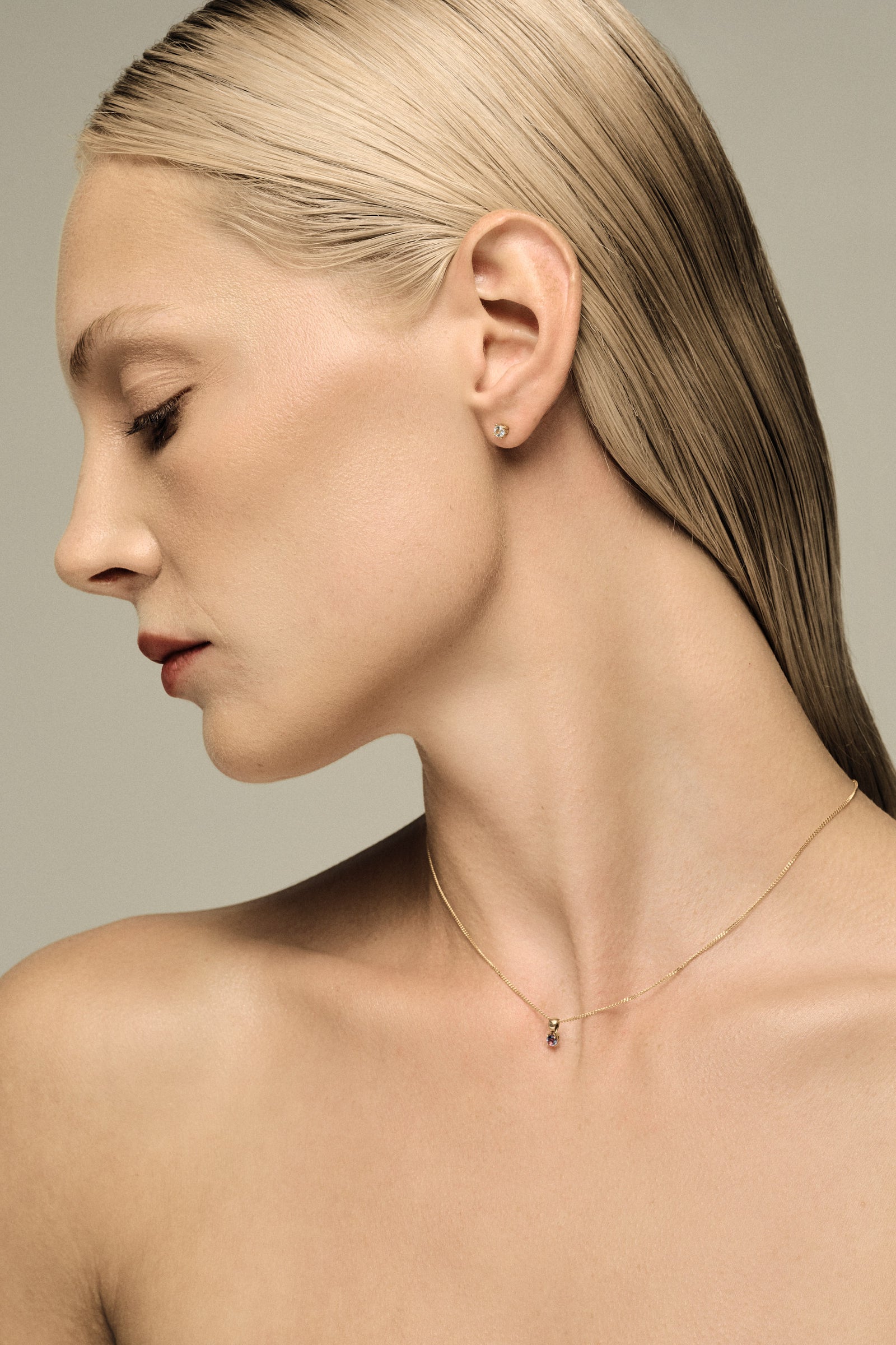 Birthstone Earrings | 9K Yellow Gold| Natasha Schweitzer