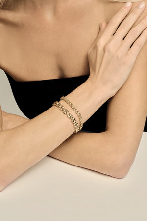 Margot Bracelet | 9K Yellow Gold | Natasha Schweitzer