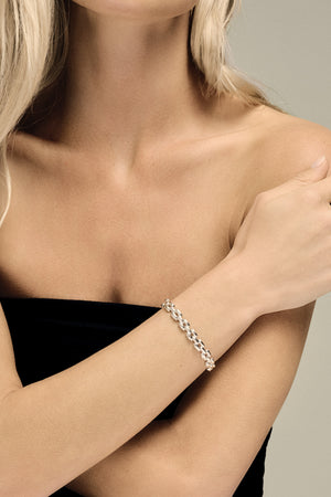 Margot Bracelet | Silver or 9K White Gold | Natasha Schweitzer