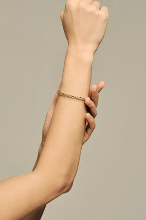 Mini Margot Bracelet | 9K Yellow Gold | Natasha Schweitzer