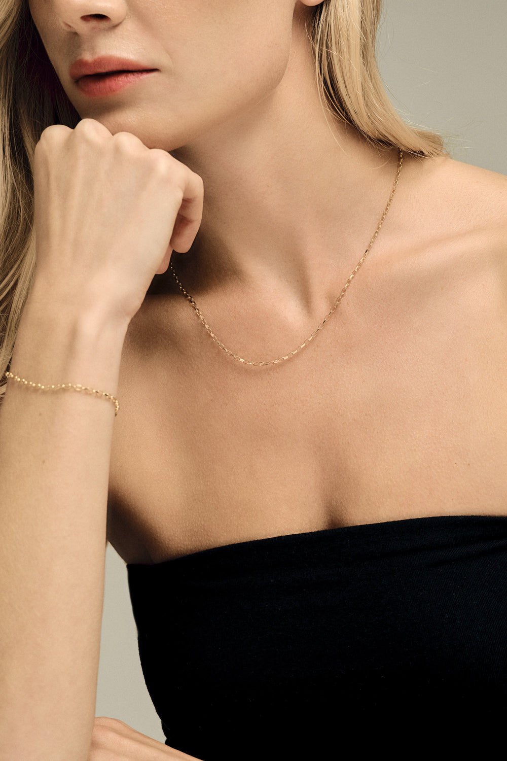 Bella Necklace | 9K Yellow Gold| Natasha Schweitzer