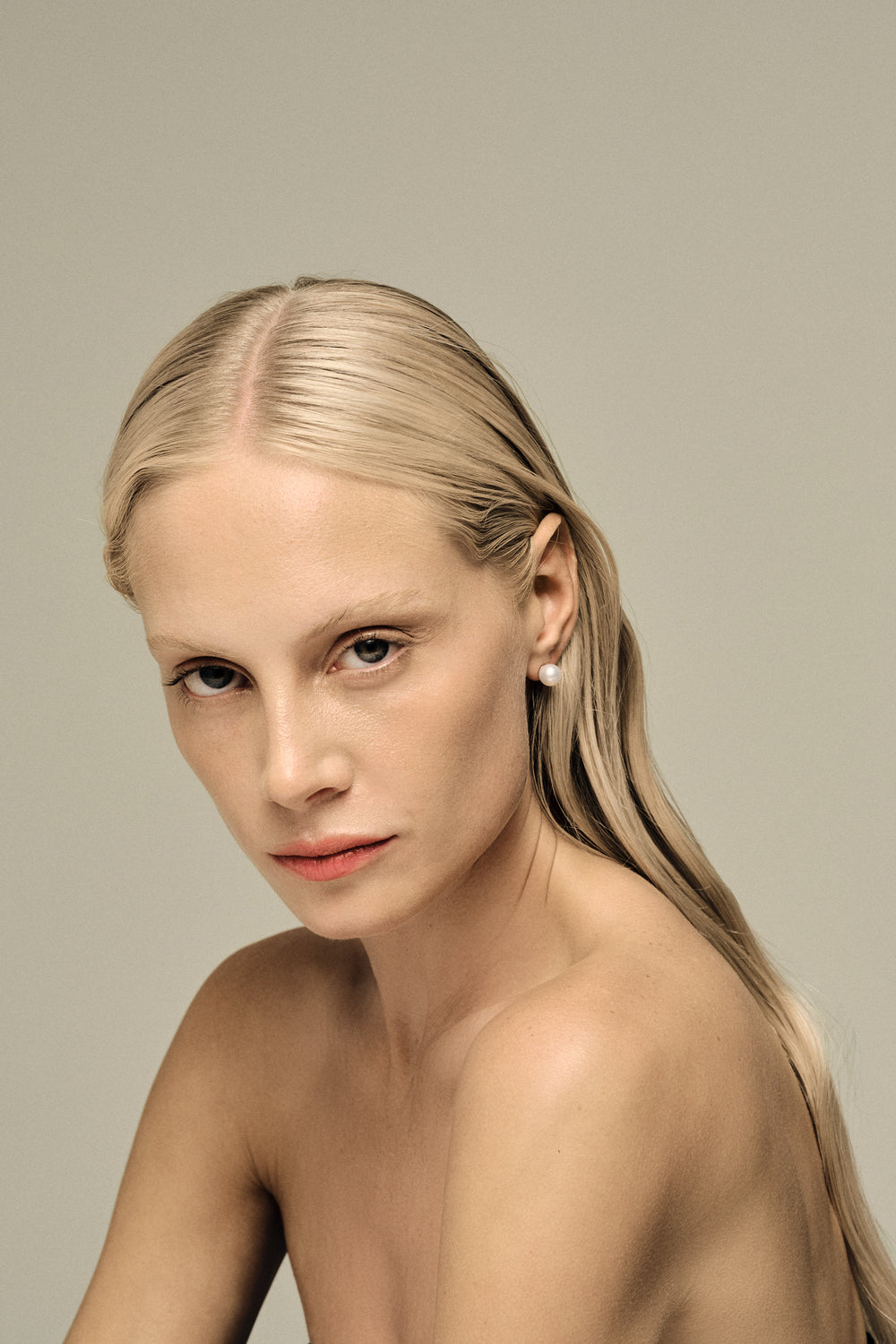 Pearl Studs | Silver| Natasha Schweitzer
