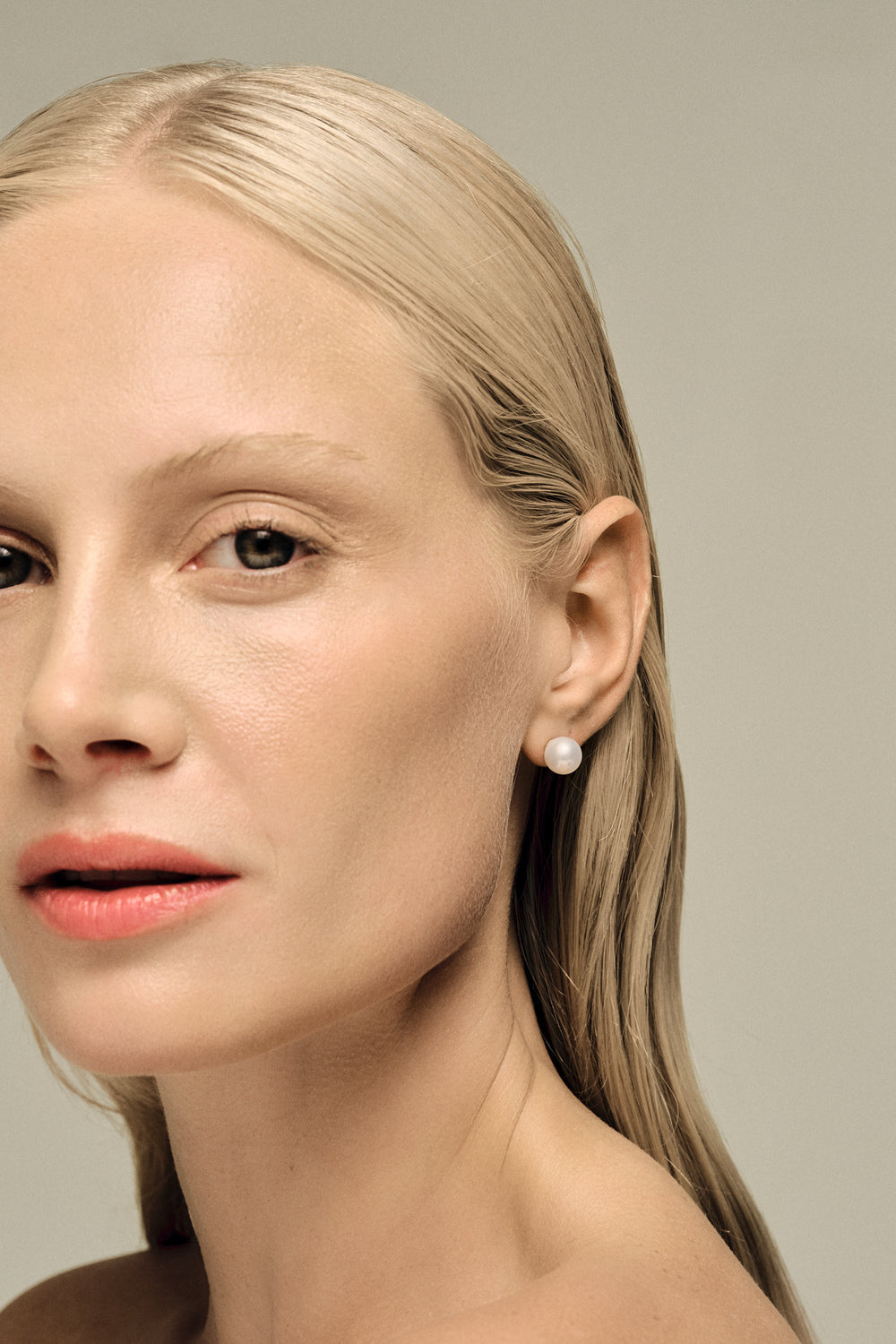 Pearl Studs | Silver| Natasha Schweitzer