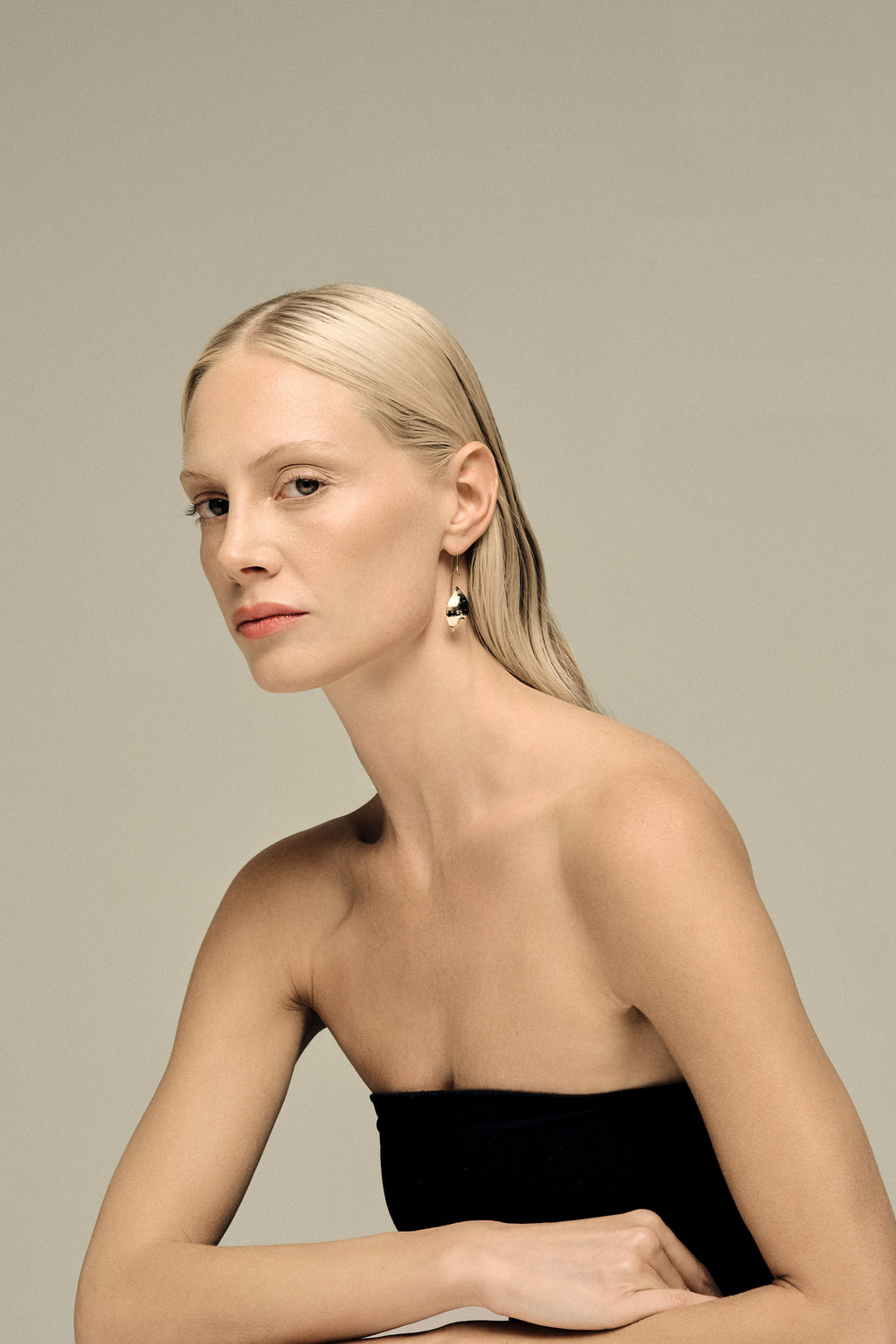 Marion Earrings | 9K Yellow Gold| Natasha Schweitzer