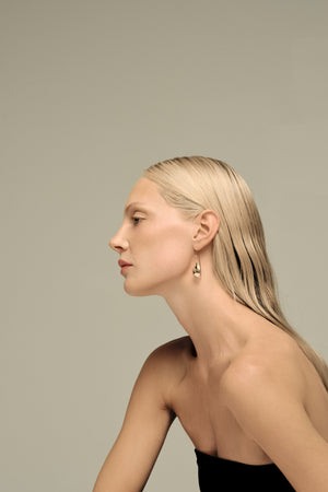 Marion Earrings | 9K Yellow Gold | Natasha Schweitzer