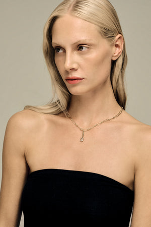 Medium Lennox Necklace | Silver or White Gold | Natasha Schweitzer