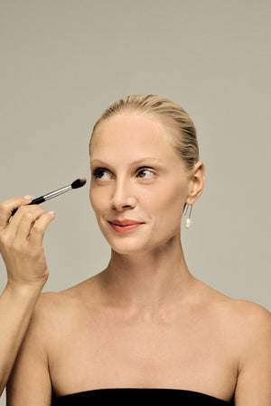 Stella Baroque Pearl Earrings | Silver | Natasha Schweitzer