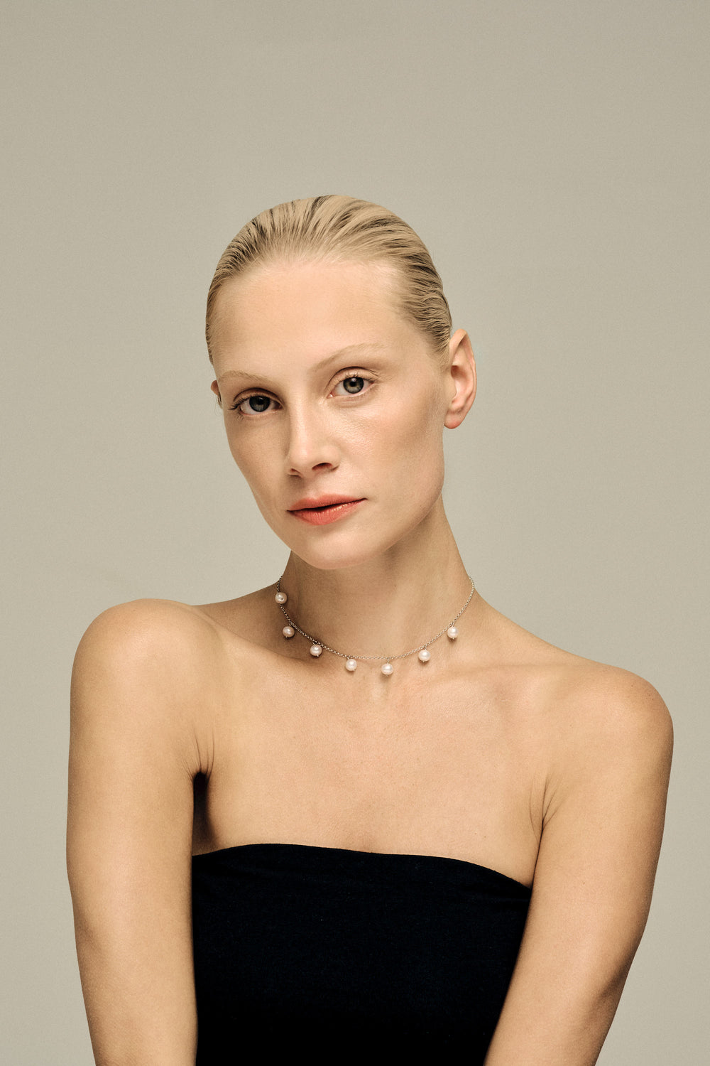 Lulu Choker | Silver| Natasha Schweitzer