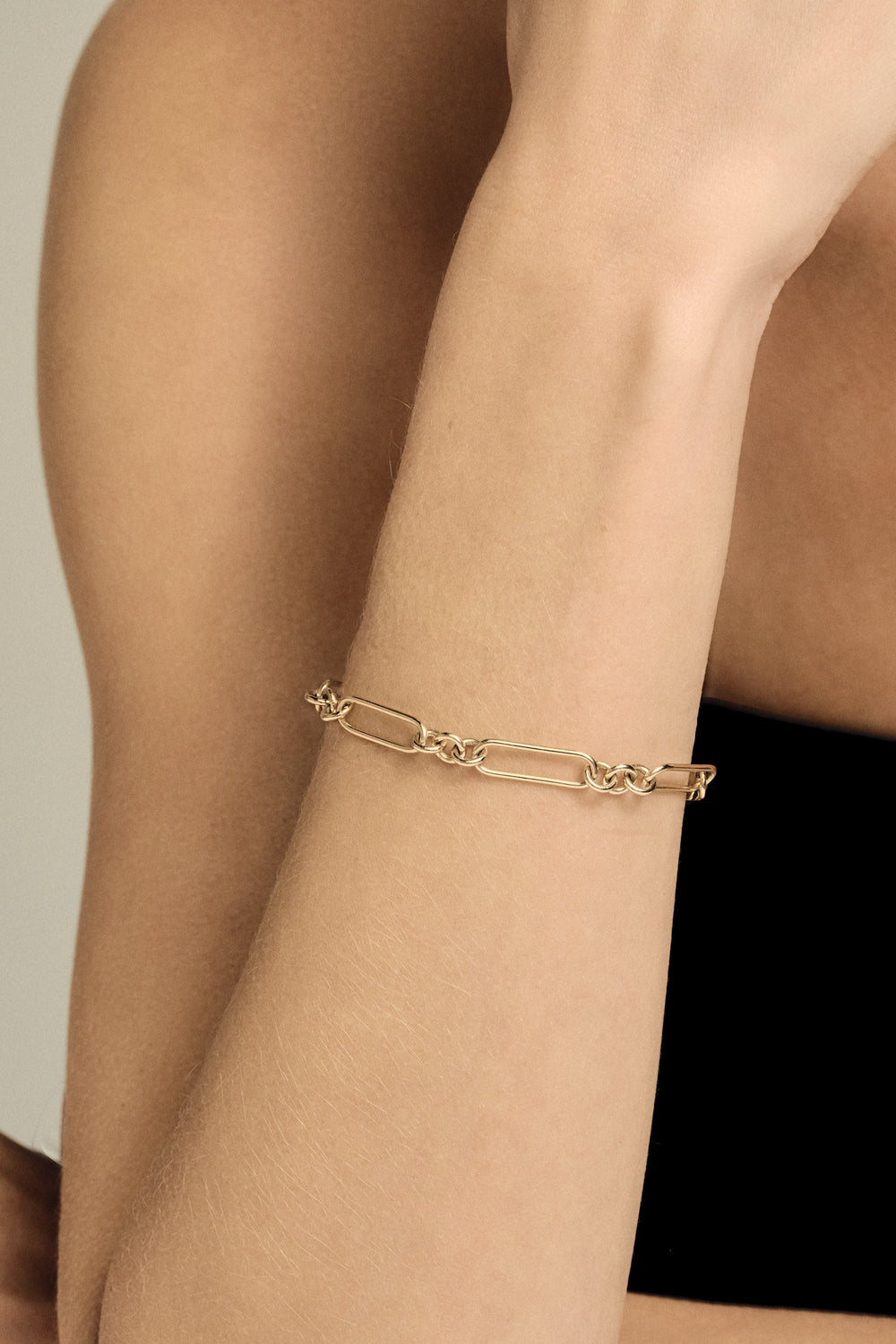 Large Lennox Bracelet | Silver or 9K White Gold| Natasha Schweitzer