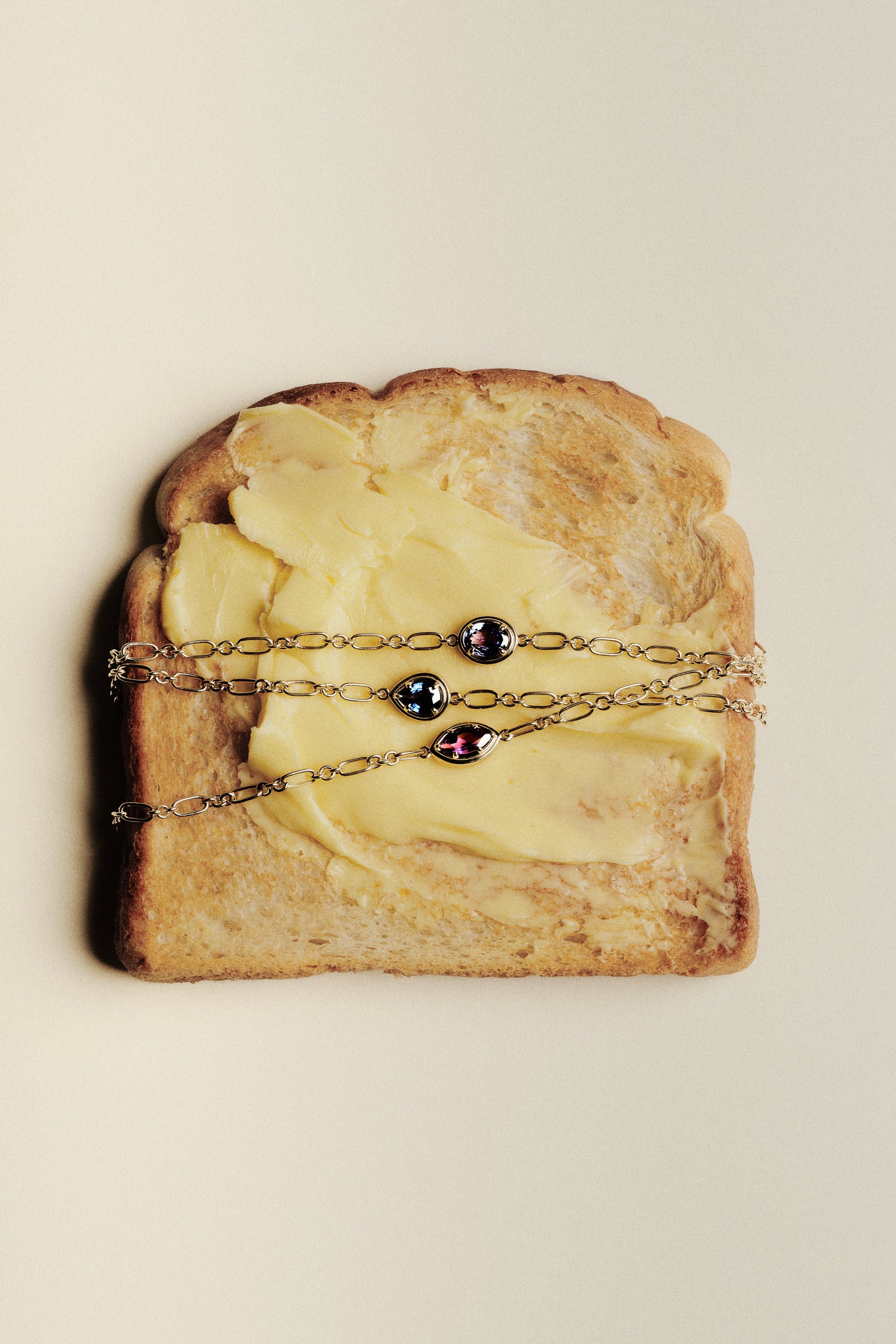 Roma Pear Gemstone Bracelet | Yellow Gold| Natasha Schweitzer