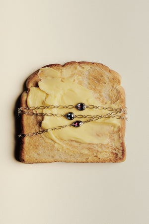 Roma Pear Gemstone Bracelet | Yellow Gold | Natasha Schweitzer