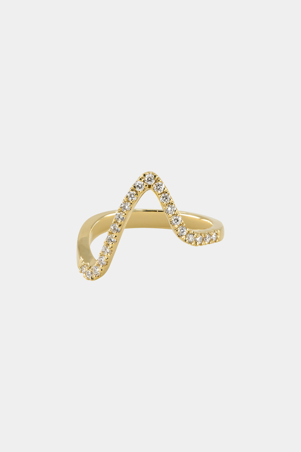Alex Diamond Wedding Band | 18K Yellow Gold| Natasha Schweitzer