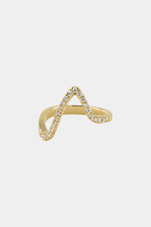 Alex Diamond Wedding Band | 18K Yellow Gold | Natasha Schweitzer