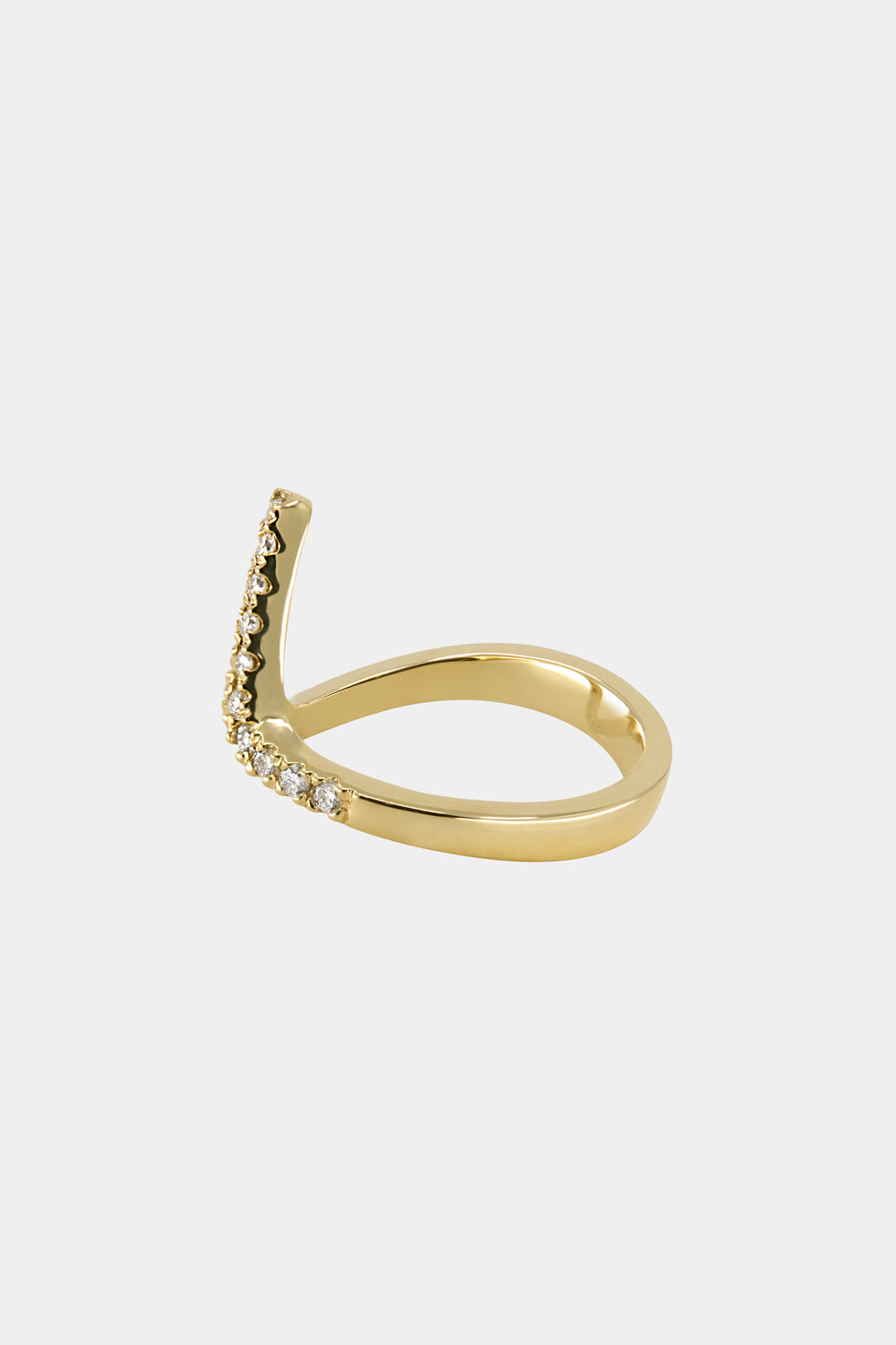 Alex Diamond Wedding Band | 18K Yellow Gold| Natasha Schweitzer