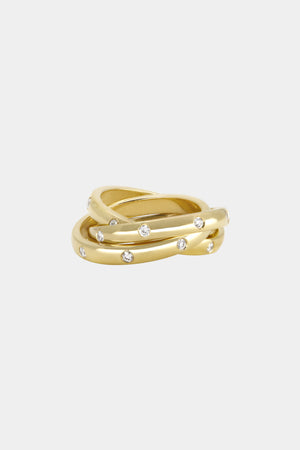 Cecilia Diamond Ring | Yellow Gold | Natasha Schweitzer