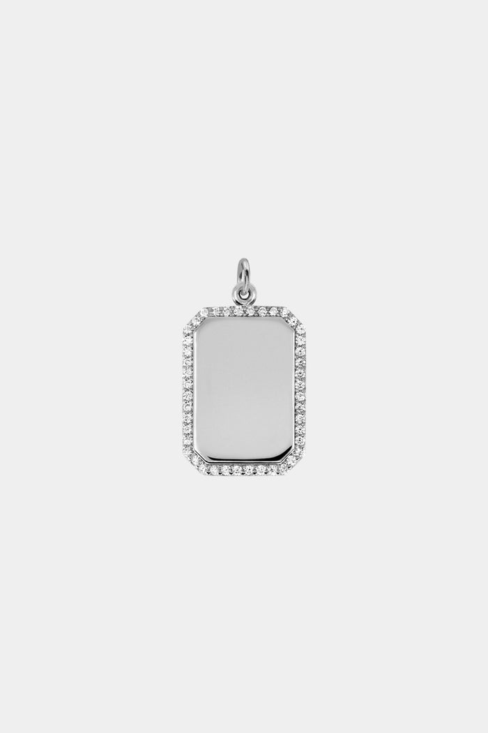 Diamond Halo Tag Attachment