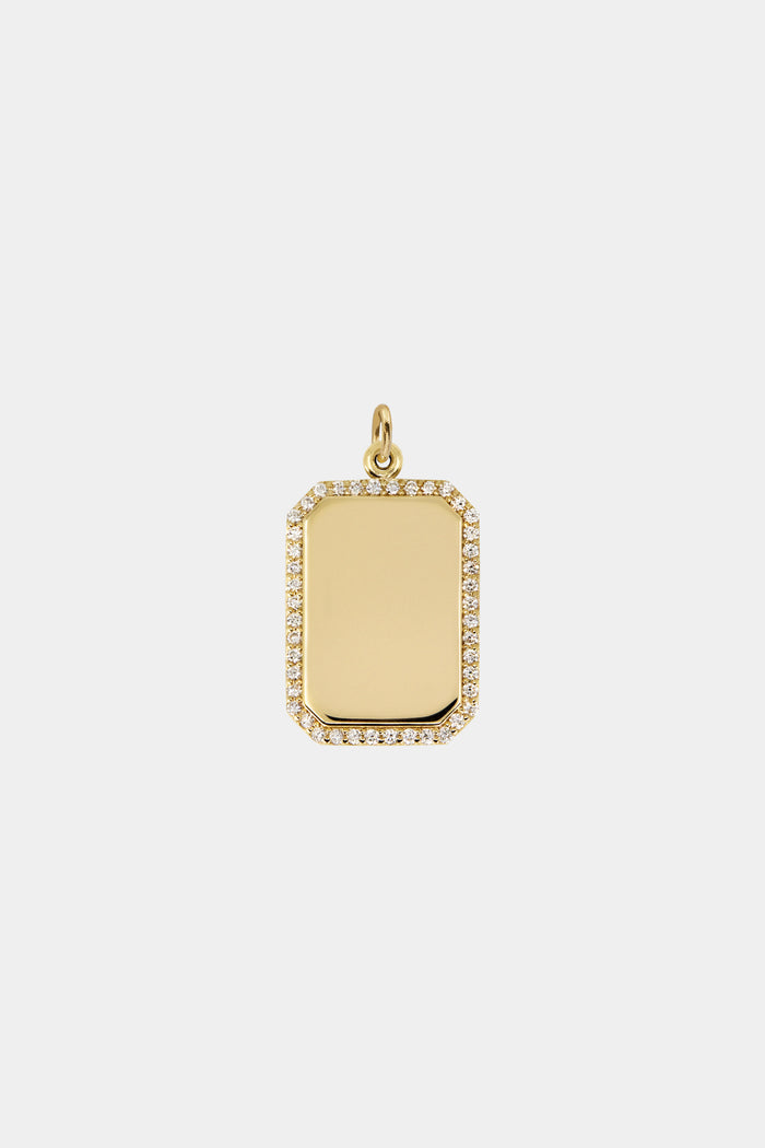 Diamond Halo Tag Attachment