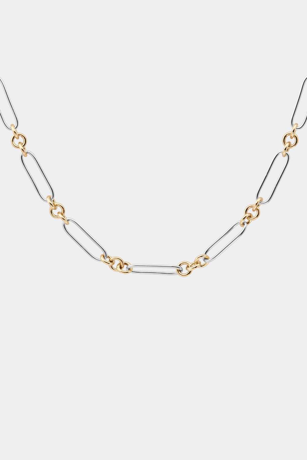 Two-Tone Large Lennox Necklace | Gold