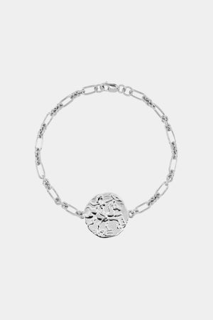 Large Warrior Coin Bracelet | Silver | Natasha Schweitzer