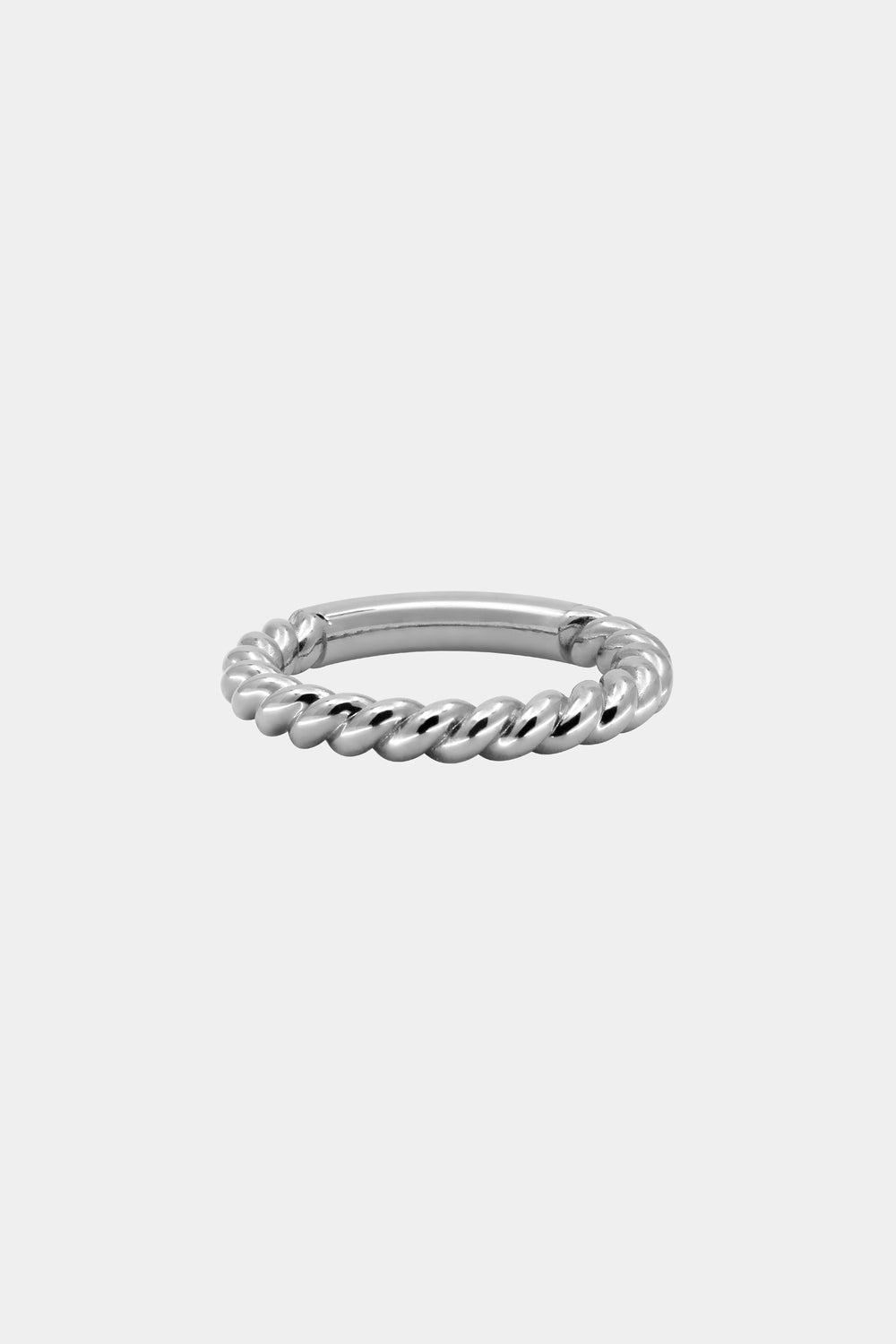 Twist Ring | White Gold| Natasha Schweitzer