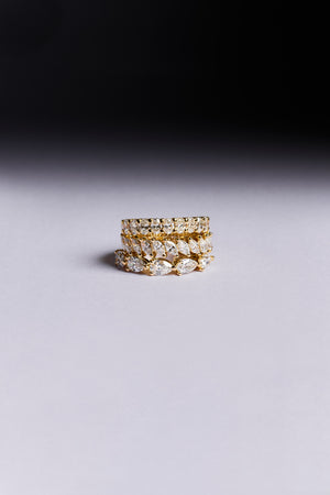 Violet Diamond Ring | 18K White Gold | Natasha Schweitzer