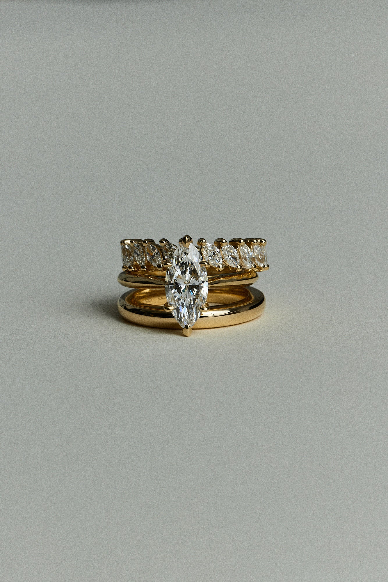 Violet Diamond Ring | 18K White Gold| Natasha Schweitzer