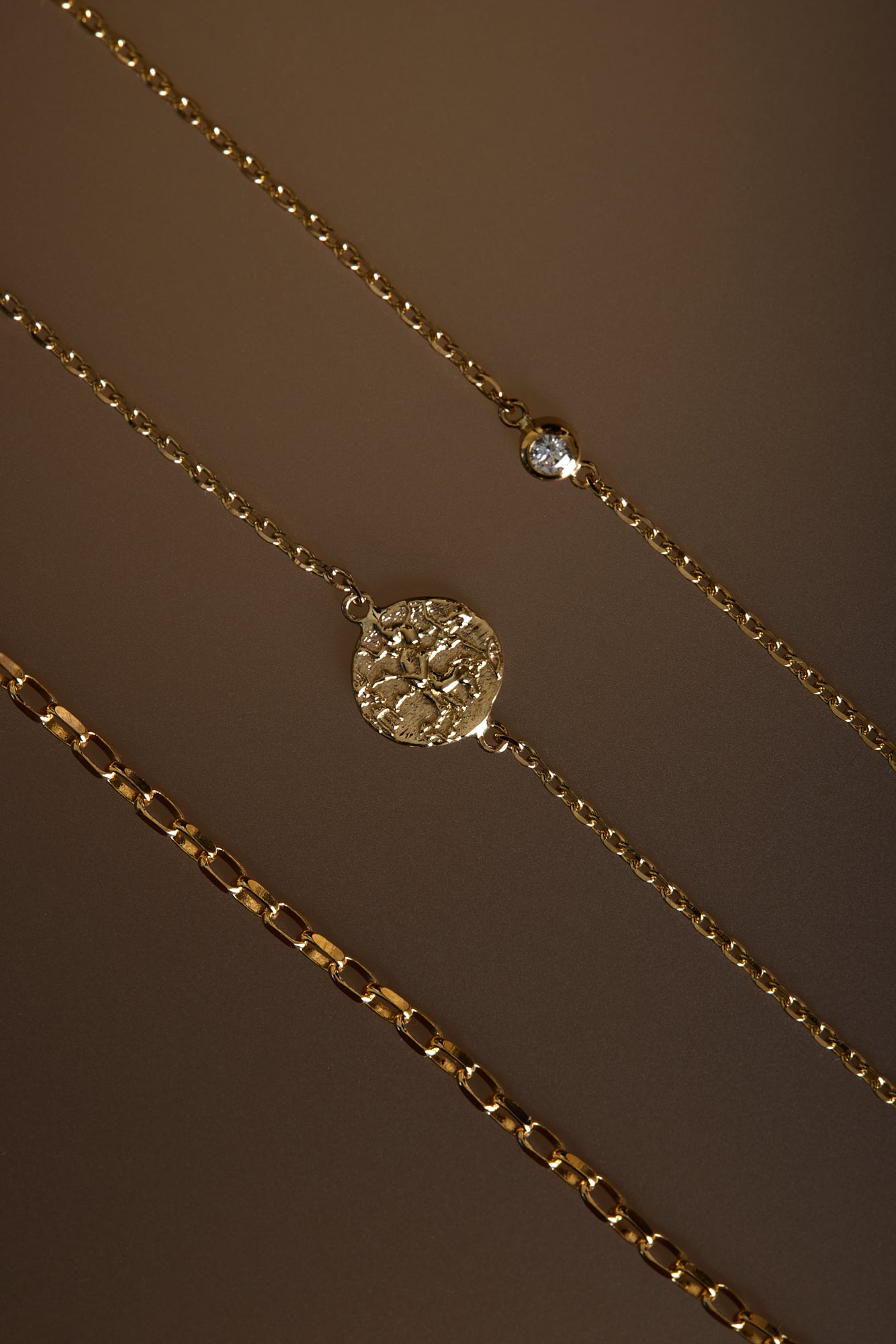 Coin Bracelet | 9K Yellow Gold| Natasha Schweitzer