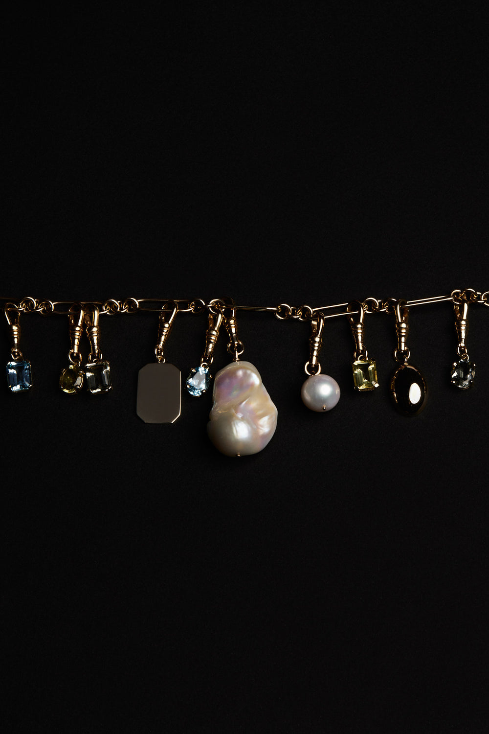 Large Lennox Necklace | Silver or White Gold| Natasha Schweitzer