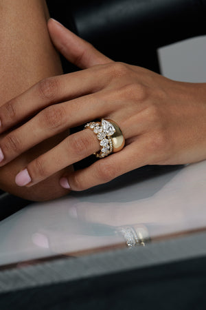 Blob Ring | Yellow Gold | Natasha Schweitzer