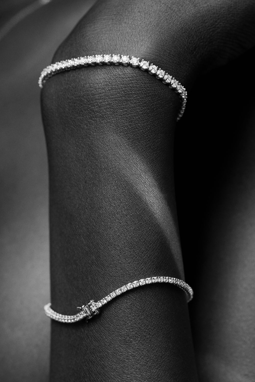 Tennis Bracelet .02ct | 18K White Gold| Natasha Schweitzer