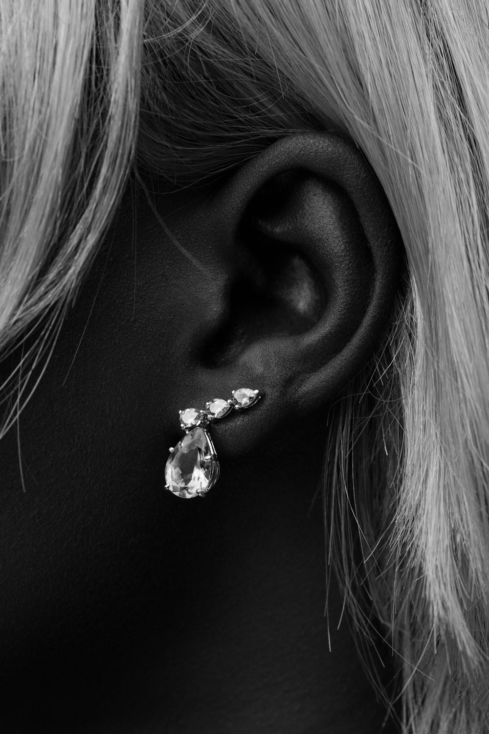 Arwen Citrine Earrings | Silver| Natasha Schweitzer