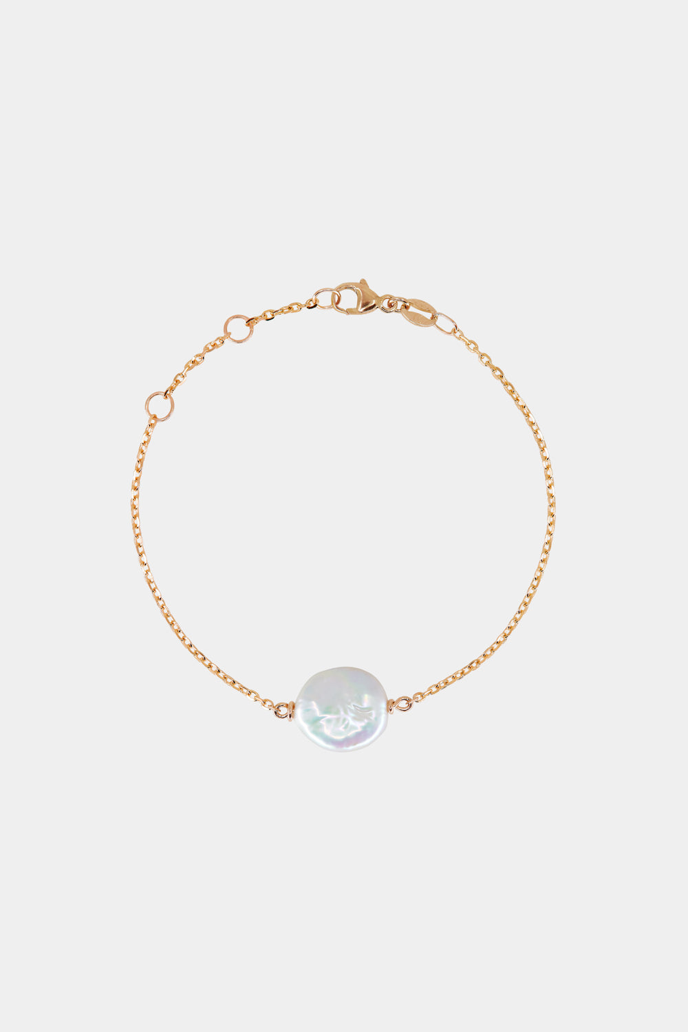 Baroque Pearl Bracelet | 9K Rose Gold