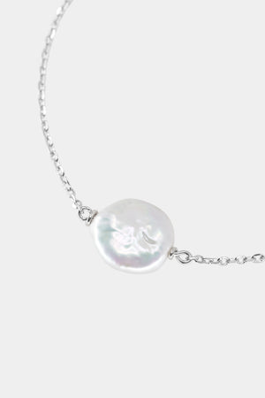 Baroque Pearl Bracelet | Silver | Natasha Schweitzer