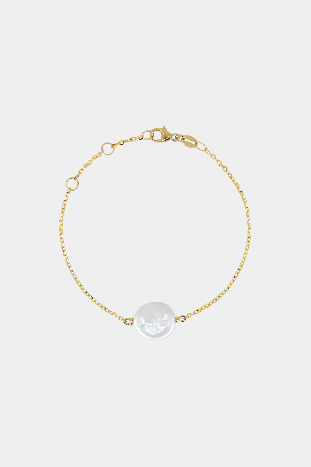 Baroque Pearl Bracelet | 9K Yellow Gold