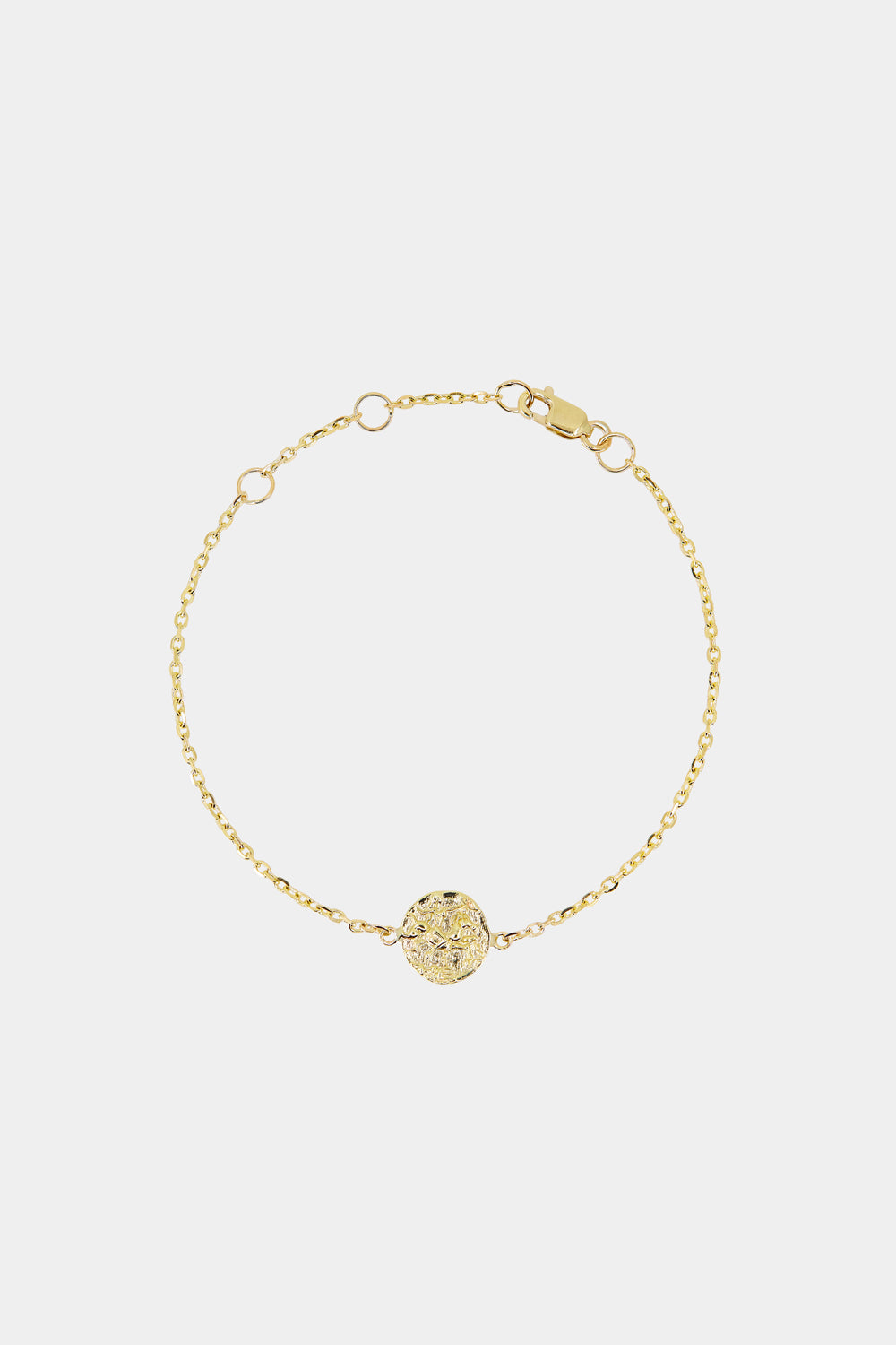Coin Bracelet | 9K Yellow Gold| Natasha Schweitzer