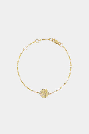 Coin Bracelet | 9K Yellow Gold | Natasha Schweitzer