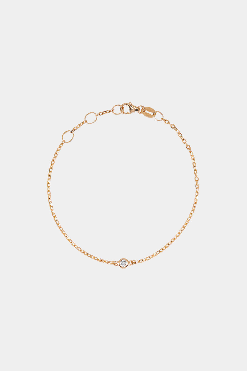 Diamond Bracelet | 9K Rose Gold| Natasha Schweitzer