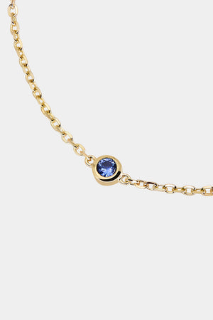 3 Sapphire Bracelet | 9K Yellow Gold | Natasha Schweitzer