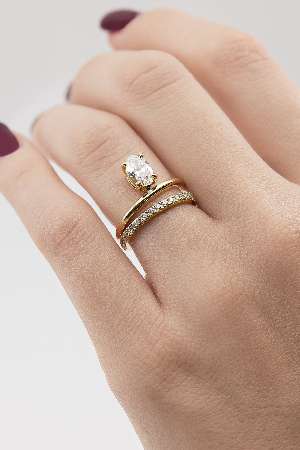 Lily Double Band Ring | Bearfruit Jewelry