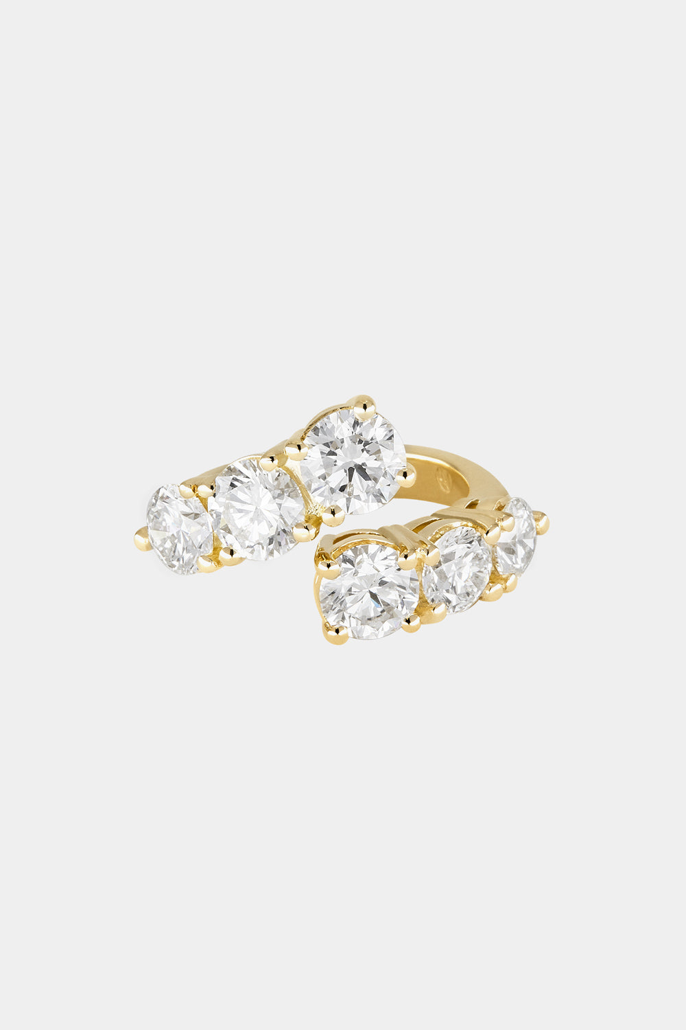 Diamond Wrap Ring | 18K Gold